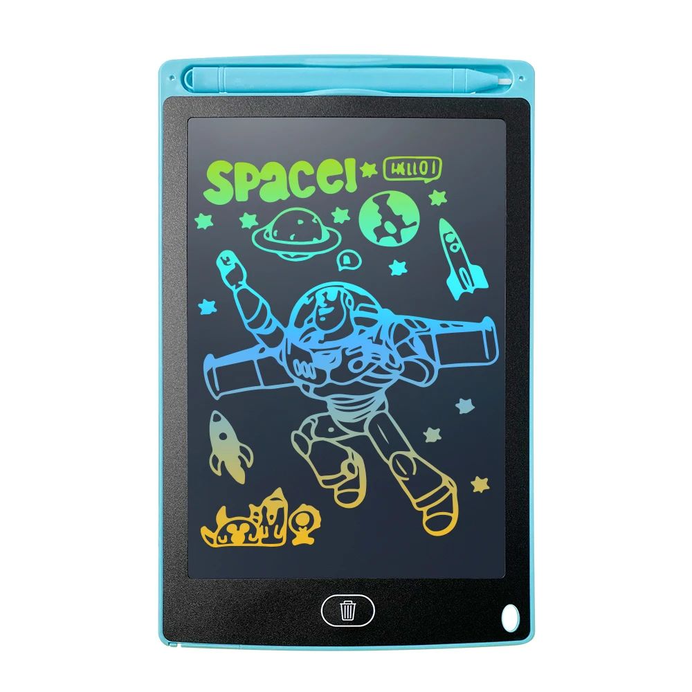 12 Inch LCD Writing Tablet, Electight Colorful Doodle Board, Eye Protection Drawing Board with Lock & Erase FUNC, Birthday Gifts and Toys for 3-8 Year Old Boys and Girls
