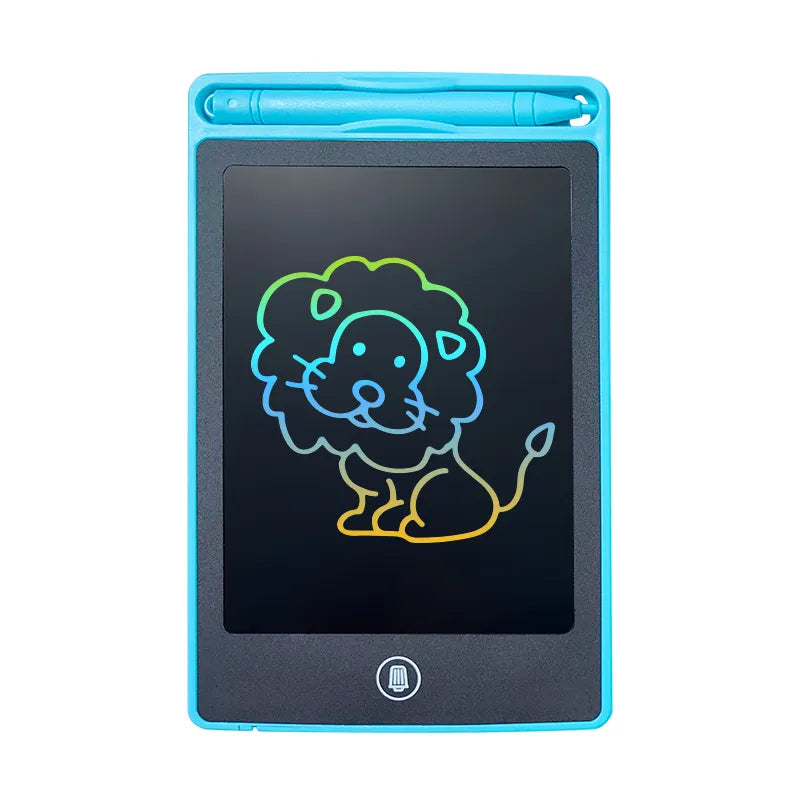 6.5 Inch Colorful Drawing Board, LCD Writing Tablet, Educational Kids Doodle Pad Drawing Board Doodle Board for Aged 3-6 Girls Boys