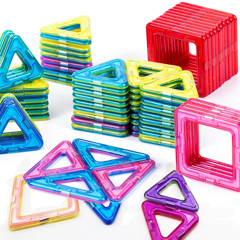 Große magnetische Designer-Magnetbausteine, Zubehör, Modell- und Bauspielzeug für Kinder, pädagogisch