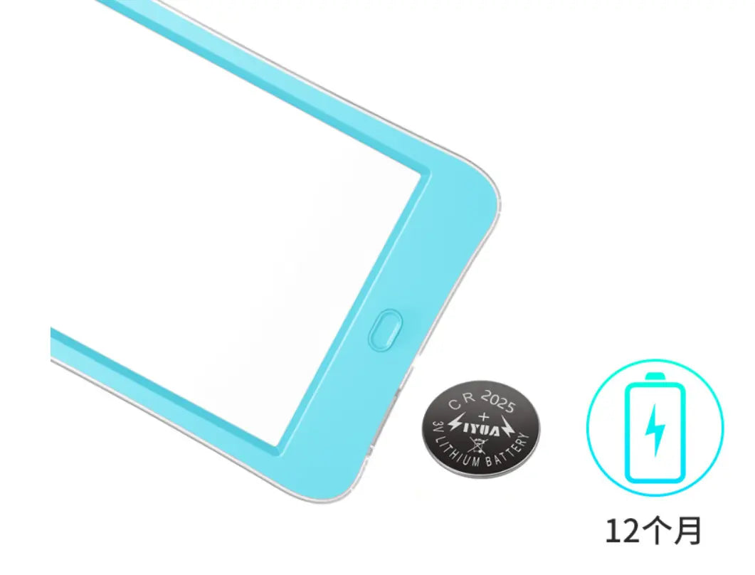 8-Zoll-LCD-Schreibtablett, transparentes LCD-Kopiertablett für Kinder