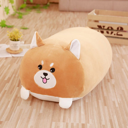 Sleeping Long Pillow Soft Plush Down Cotton Cute pillow plush toy helps you sleep