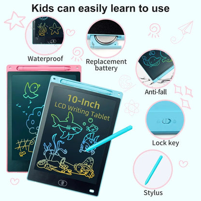 10 Inch Electronic Digital Drawing Board Writing Tablet Drawing Board for Kids