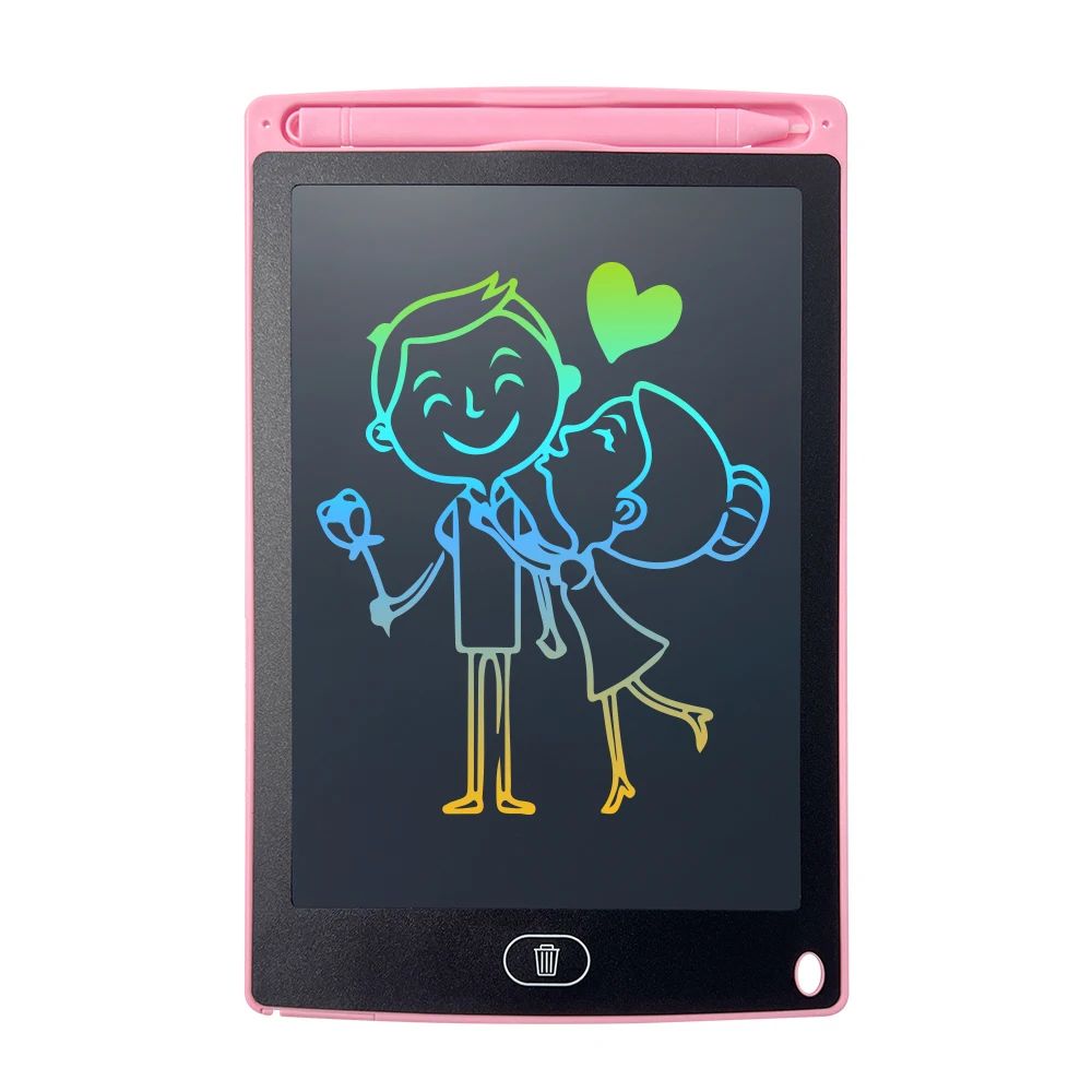 12 Inch LCD Writing Tablet, Electight Colorful Doodle Board, Eye Protection Drawing Board with Lock &amp; Erase FUNC, Birthday Gifts and Toys for 3-8 Year Old Boys and Girls