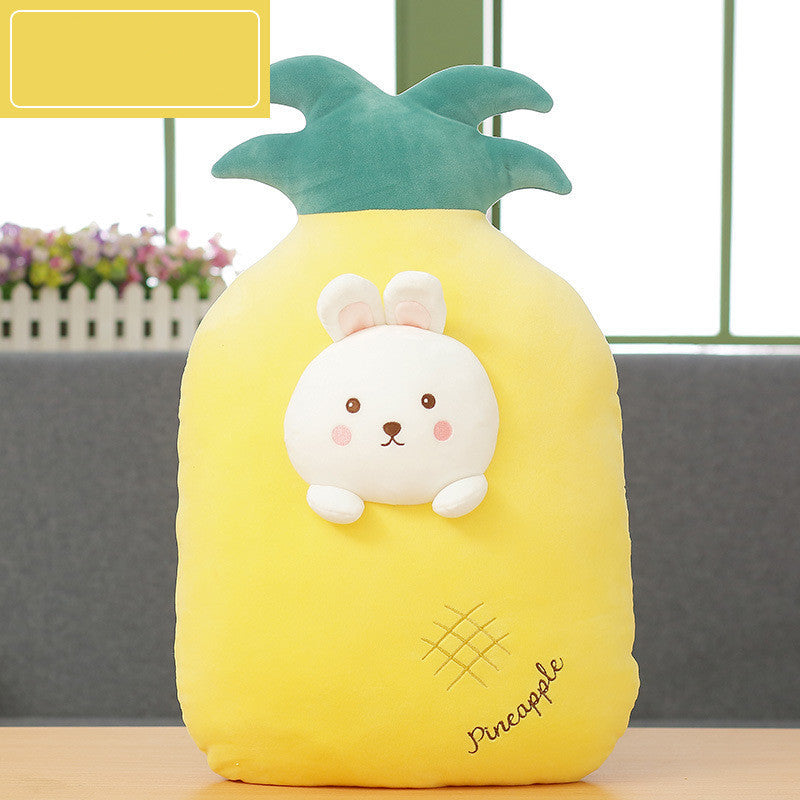 Cute Banana Pillow Carrot Doll Fruit Plush Toy Stuffed Animal Cute Fruit Plushie Hugging Pillow Long Plush Toys Sleeping Doll Gift for Birthday, Valentine, Christmas