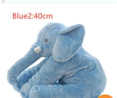 Fuzzy Large Elephant Stuffed Animal, Adventure Stuffed Elephant Pillow Toy, Brave Boy&