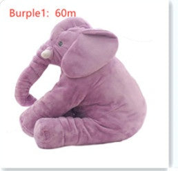 Fuzzy Large Elephant Stuffed Animal, Adventure Stuffed Elephant Pillow Toy, Brave Boy&