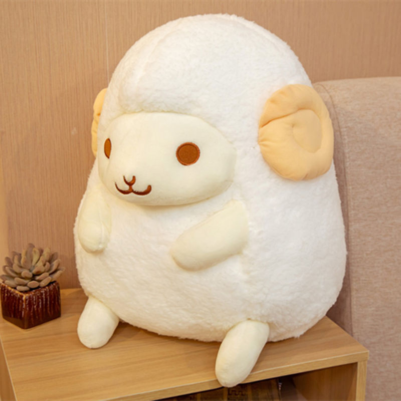 Stuffed Animal Sheep Lamb Plush Toy sheep stuffed animal Cute and Soft toy plush sheep for Kids Boys and Girls lamb toys white