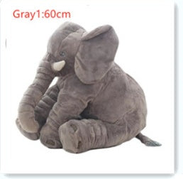 Fuzzy Large Elephant Stuffed Animal, Adventure Stuffed Elephant Pillow Toy, Brave Boy&