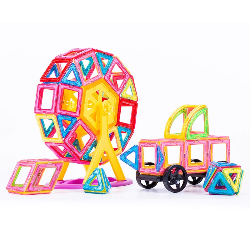 Big Size Magnetic Designer Magnet Building Blocks Accessories Model &amp; Building Constructor Toys for Children Educational