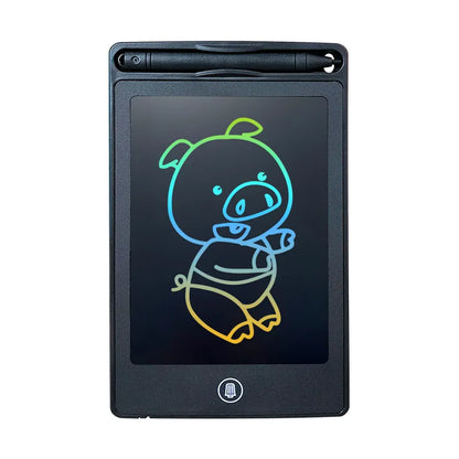 6.5 Inch Colorful Drawing Board, LCD Writing Tablet, Educational Kids Doodle Pad Drawing Board Doodle Board for Aged 3-6 Girls Boys