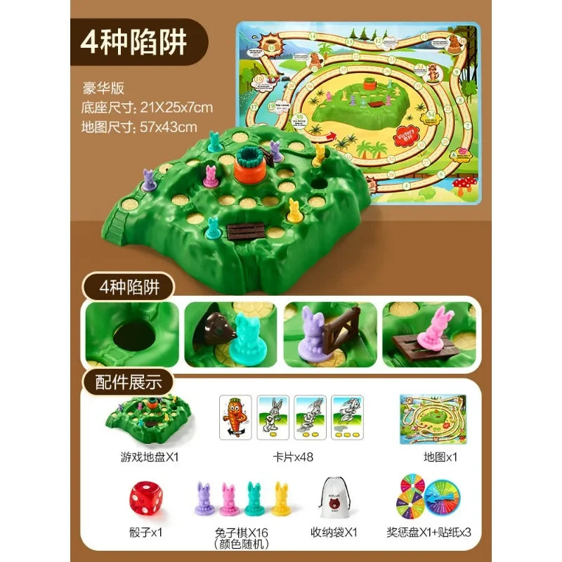 New Rabbit Trap Puzzle Toy Children&